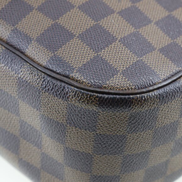 LOUIS VUITTON Parioli PM Tote Bag N51123 Damier Canvas Made in France 1999 Br... - Picture 5 of 10
